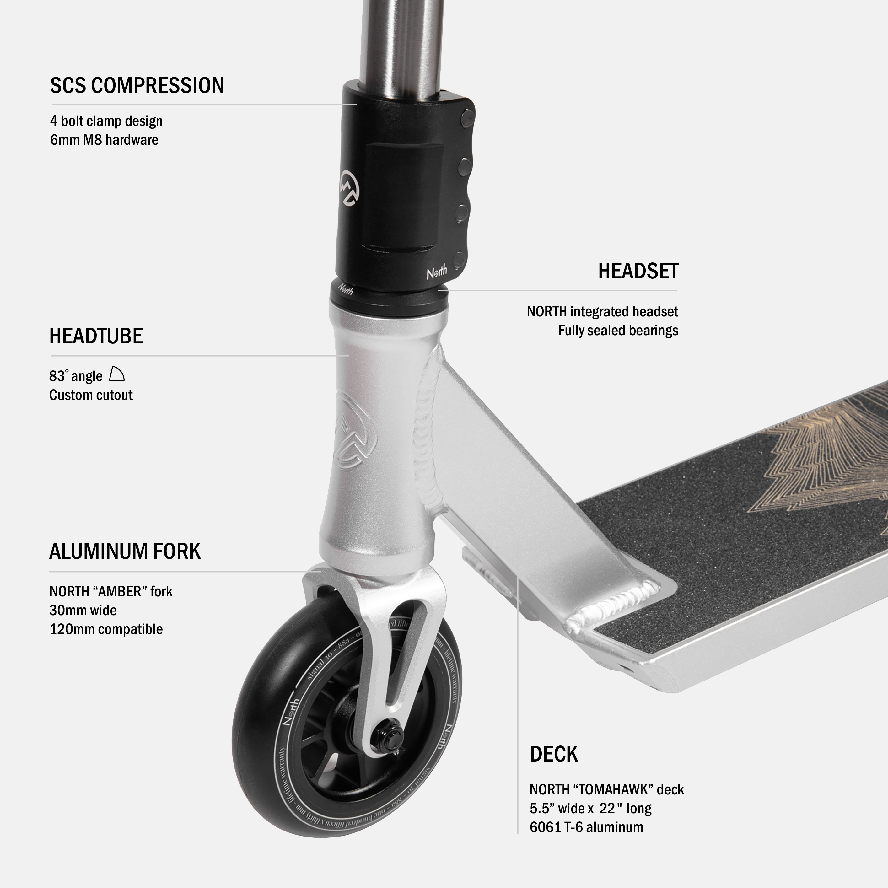 North Tomahawk - Complete Scooter - G2