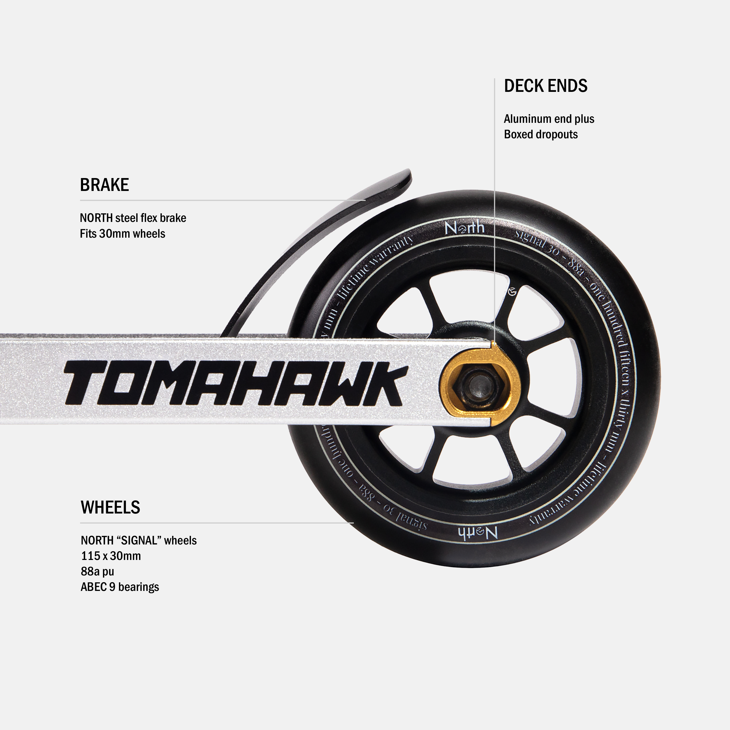 North Tomahawk - Complete Scooter - G2