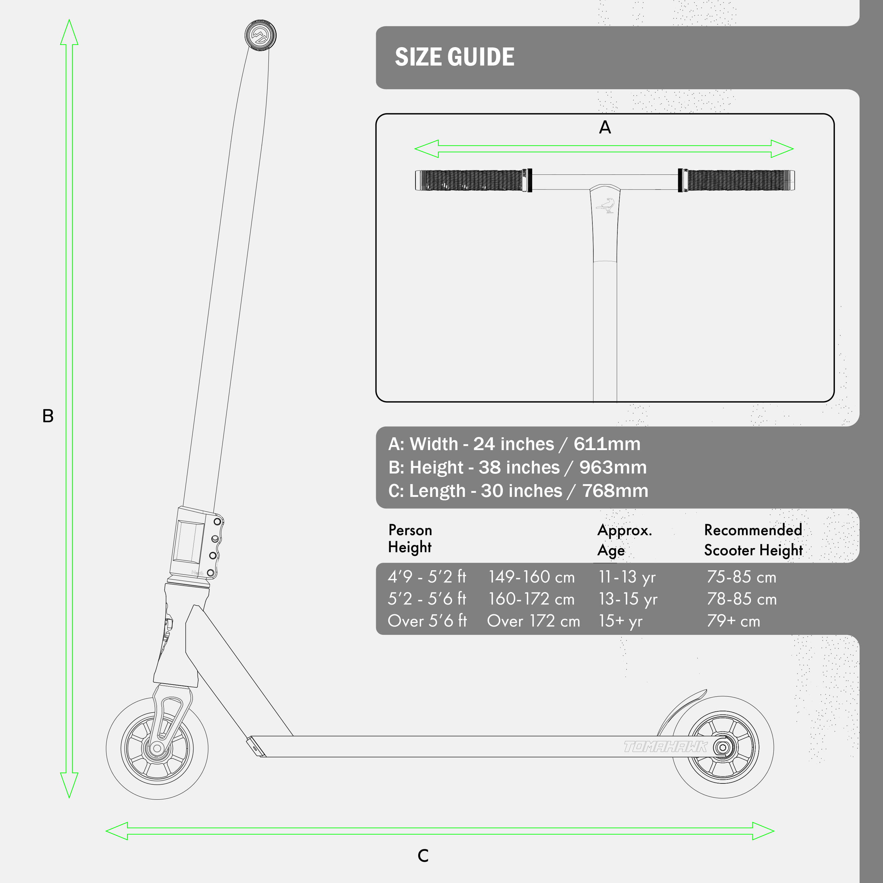 North Tomahawk - Complete Scooter - G2